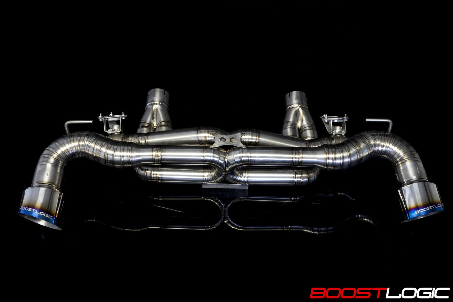 CS Motoring - Boost Logic MKV Toyota Supra Titanium Exhaust for aftermarket loud b58 track tuning turbo