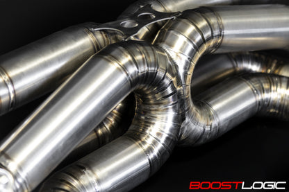 CS Motoring - Boost Logic MKV Toyota Supra Titanium Exhaust for aftermarket loud b58 track tuning turbo