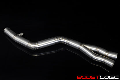 CS Motoring - Boost Logic MKV Toyota Supra Titanium Exhaust for aftermarket loud b58 track tuning turbo