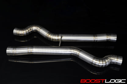 CS Motoring - Boost Logic MKV Toyota Supra Titanium Exhaust for aftermarket loud b58 track tuning turbo