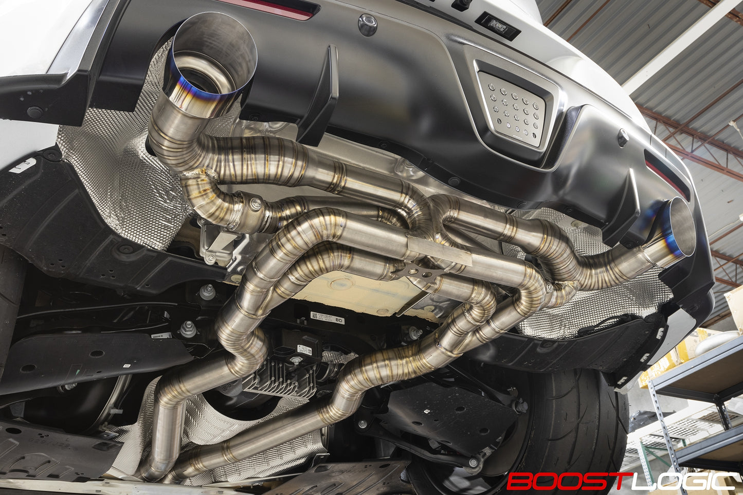 Boost Logic MKV Toyota Supra Titanium Exhaust