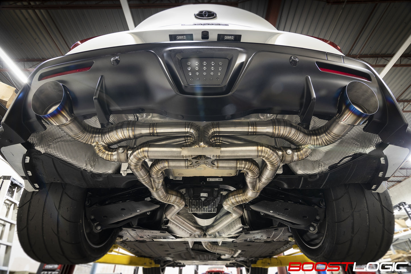 Boost Logic MKV Toyota Supra Titanium Exhaust