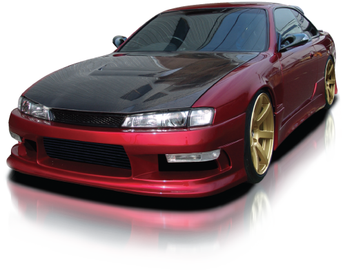 Origin Stream Aero Nissan 240SX S14 (Kouki) 97-98 for aftermarket drift drifting sr20 sr20det bodykit jdm tf togue - CS Motoring