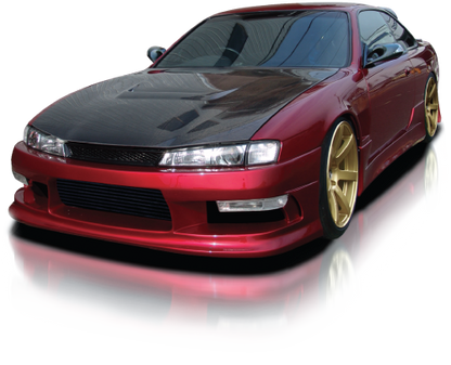 Origin Stream Aero Nissan 240SX S14 (Kouki) 97-98 for aftermarket drift drifting sr20 sr20det bodykit jdm tf togue - CS Motoring