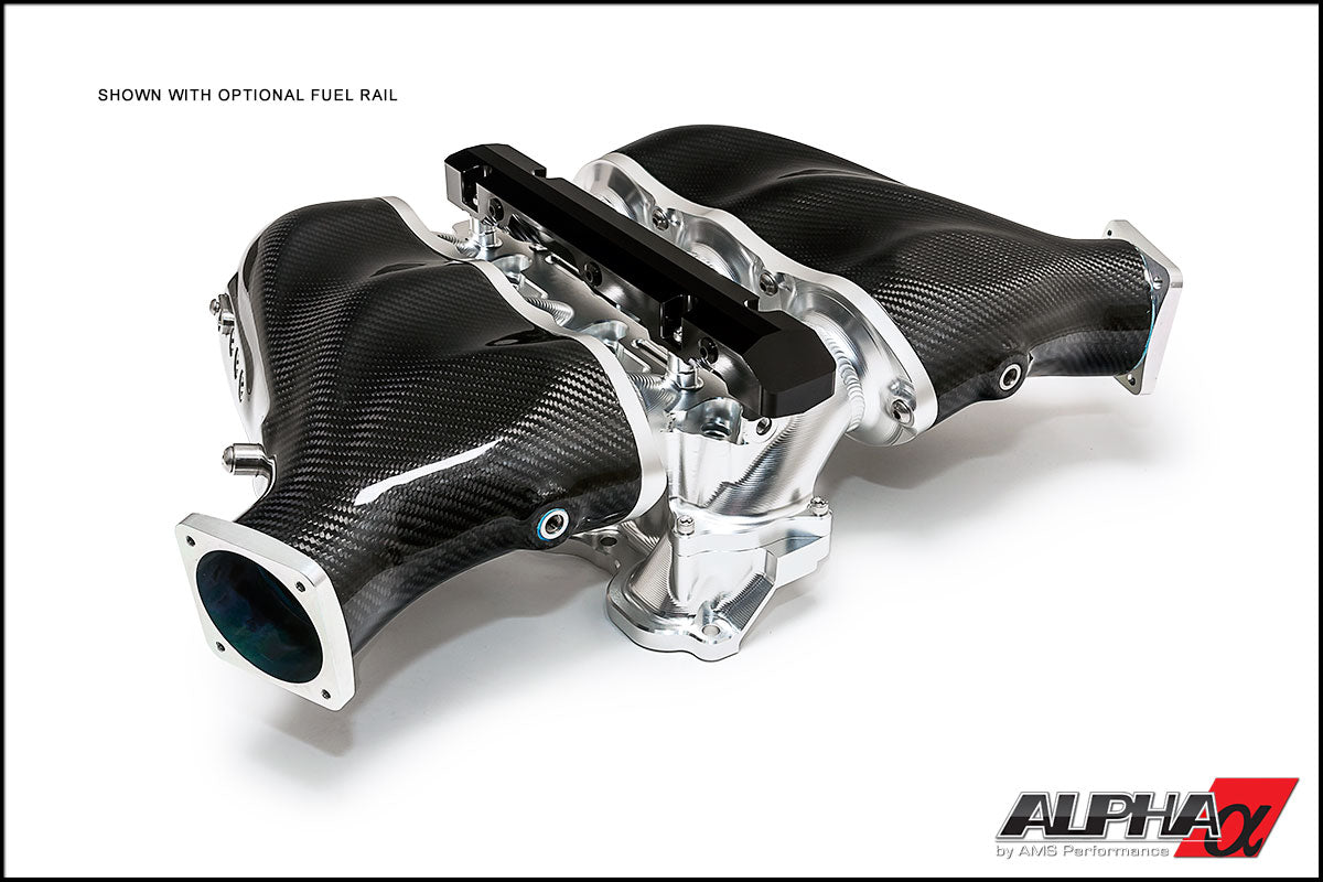 CS Motoring - AMS PERFORMANCE R35 GT-R CARBON FIBER INTAKE MANIFOLD for aftermarket VR38 R35 E85 engines