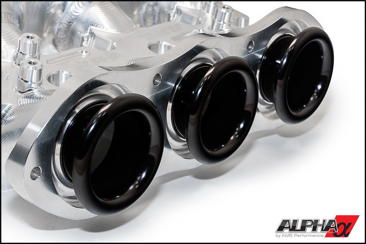 AMS PERFORMANCE 18 INJECTOR R35 GT-R CARBON FIBER INTAKE MANIFOLD