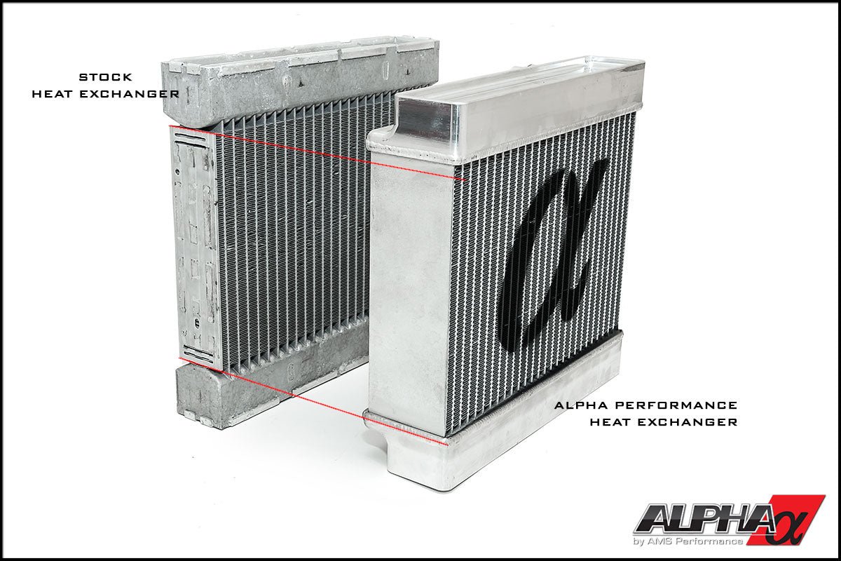 CS Motoring - AMS PERFORMANCE MERCEDES-BENZ M157 / M278 / M133 AUXILIARY HEAT EXCHANGER UPGRADE for boosted aftermarket engines