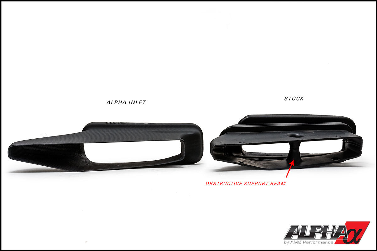 CS Motoring - AMS PERFORMANCE MERCEDES-BENZ 2.0L M133 AMG CARBON FIBER COLD AIR INLET DUCT & AIR BOX LID