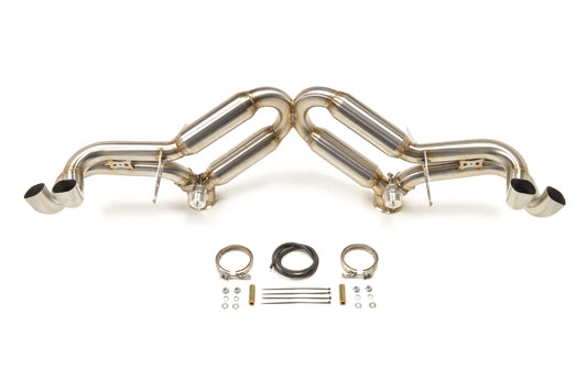 CS Motoring - STM Stainless Exhaust for 2017-2019 Audi R8 for loud flames euro v10 exotic supercar