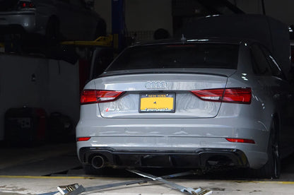 STM Audi RS3 Titanium Single Exit Turbo-Back Exhaust - CS Motoring for aftermarket awd turbo loud catback