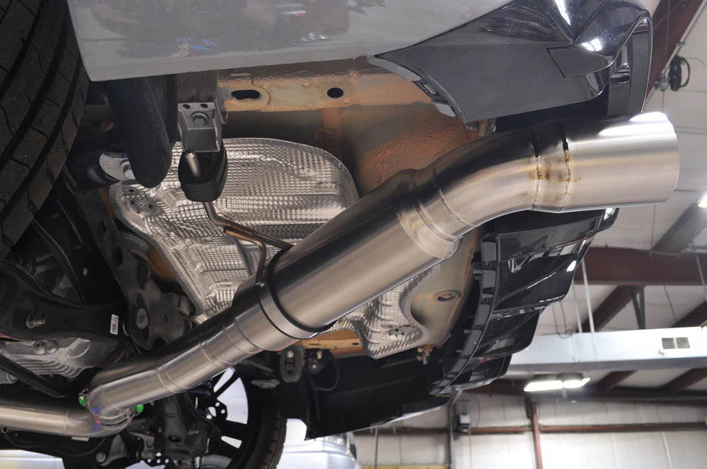 STM Audi RS3 Titanium Single Exit Turbo-Back Exhaust - CS Motoring for aftermarket awd turbo loud catback