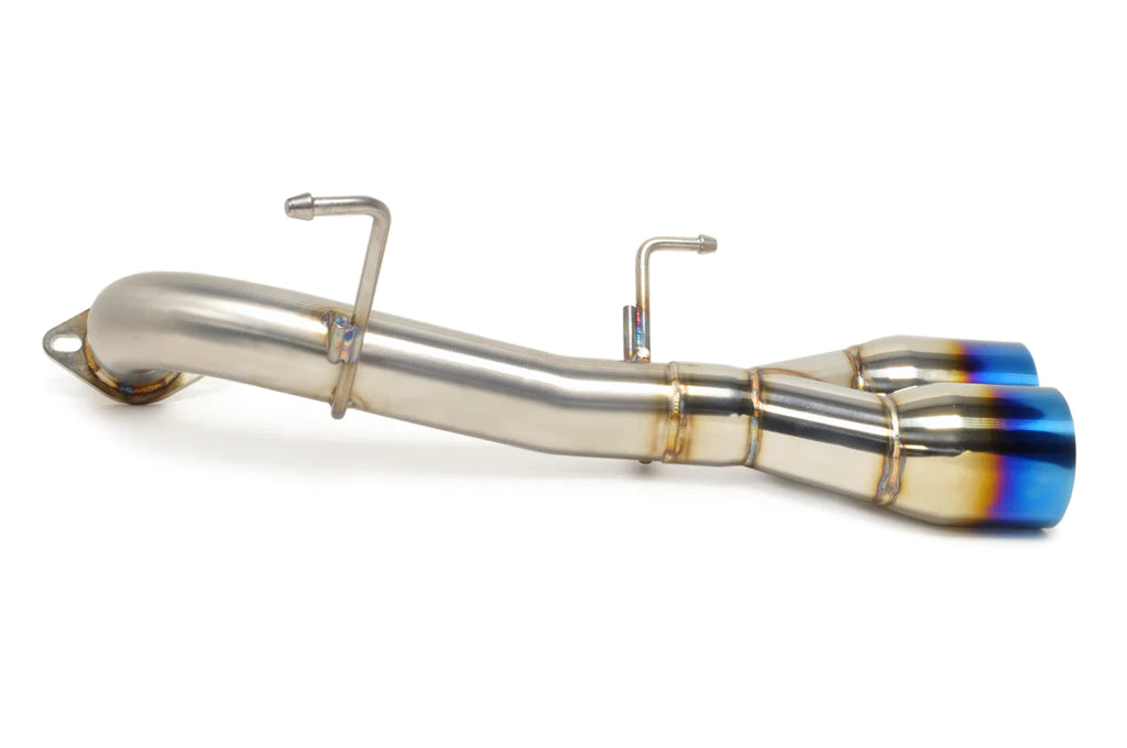 CS Motoring - STM Subaru WRX/STi 2015-2020 Cat-Back Exhaust for aftermarket loud boost spool sound burnt