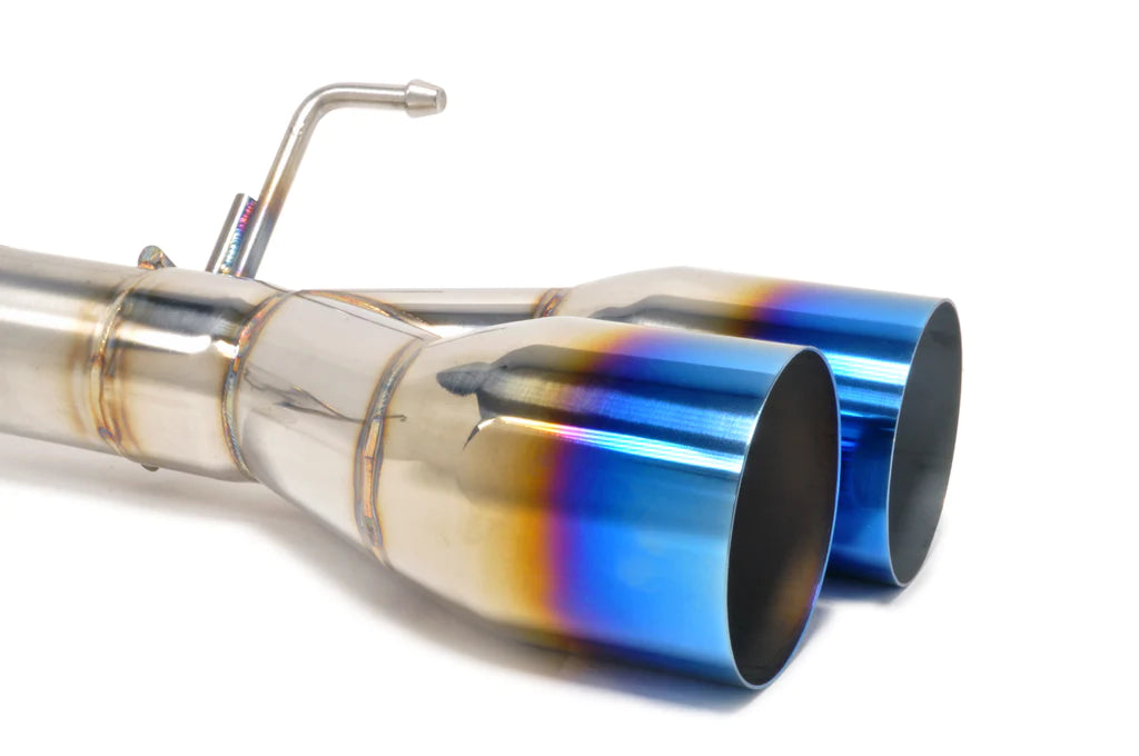 CS Motoring - STM Subaru WRX/STi 2015-2020 Cat-Back Exhaust for aftermarket loud boost spool sound burnt