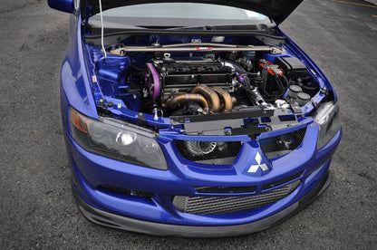 STM Mitsubishi Evo 7/8/9 Forward Facing T3 Hot Parts Kit for aftermarket 4g63 turbo built boost racing external dump