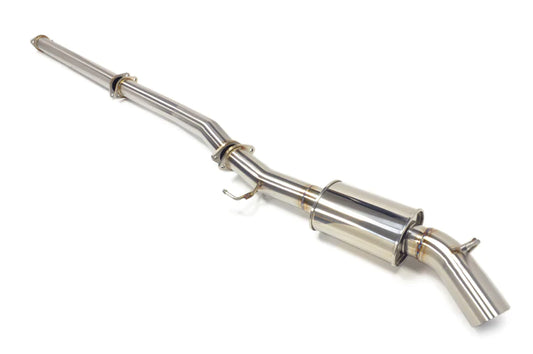 STM Mitsubishi Evo 7/8/9 4G63 Stainless Steel Cat-Back Exhaust for aftermarket street muffler loud - CS Motoring