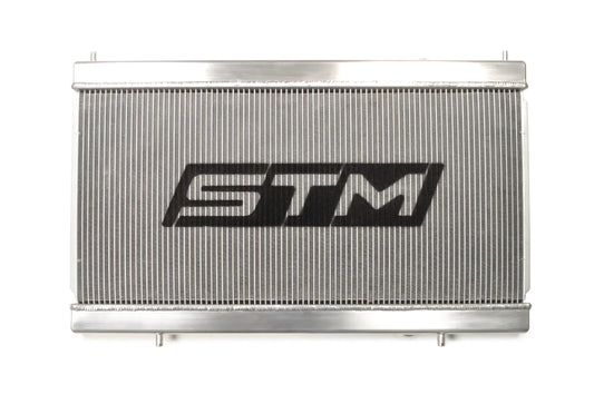 STM Mitsubishi Evolution Evo 7/8/9 Billet Aluminum Slim Radiator - CS Motoring - for aftermarket 4g63 jdm mitsubishi evolution awd racing