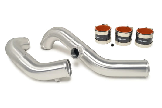 STM Evo 7/8/9 Aluminum 3in Race Upper Intercooler Pipe Kit - CS Motoring - for aftermarket boost turbo 4g63  racing