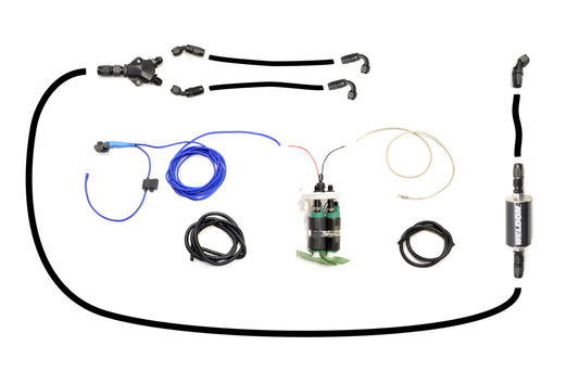 STM E85 Safe Twin Pump Fuel System for Mitsubishi Evo 7/8/9 - CS Motoring - for aftermarket e85 flex fuel racing jdm