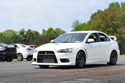 STM Mitsubishi Evo X 4B11 Street Intercooler - CS Motoring for aftermarket air flow cooling FMIC evolution 10 tuning