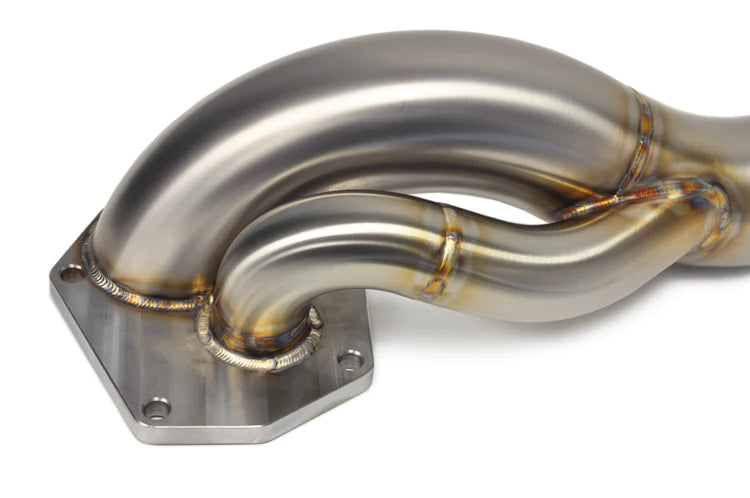 CS Motoring - STM Mitsubishi Evo X 4B11 Recirculated O2 Housing Downpipe for aftermarket exhaust horsepower spool flow