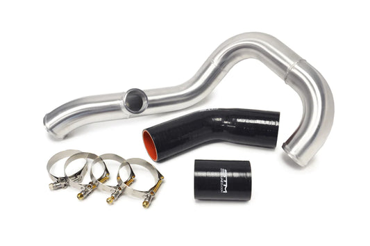 CS Motoring - STM Mitsubishi Evo X 4B11 Lower Intercooler Pipe Kit (Aluminum) for aftermarket airflow boost horsepower awd evolution performance