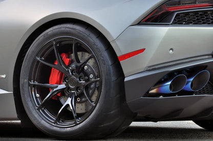 CS Motoring - STM Lamborghini Huracán Titanium Exhaust Tips for aftermarket aesthetic ti bolt-on