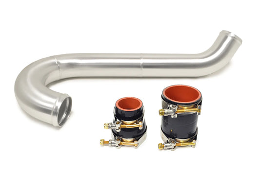 STM Evo 7/8/9 Lower Intercooler Pipe for Stock Frame Turbo (Aluminum) for aftermarket 4g63 turbo boost polished