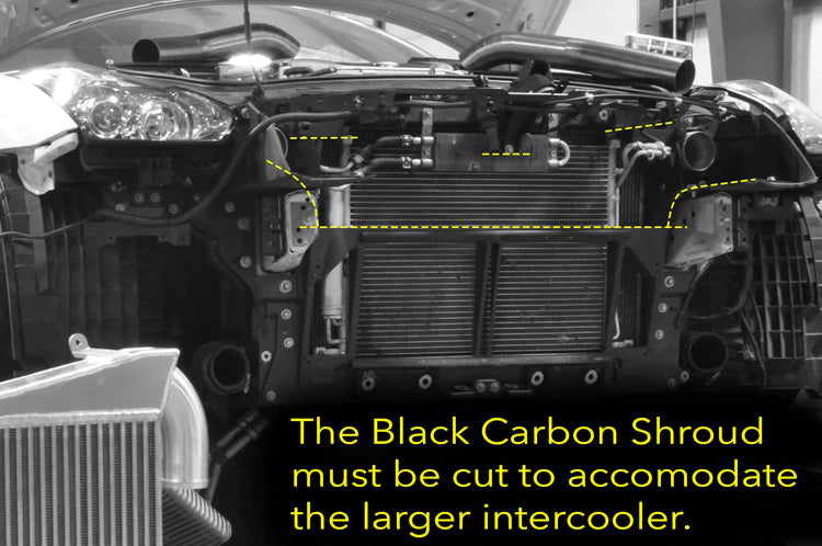 CS Motoring - STM Nissan R35 GTR Street Intercooler Kit for aftermarket boost cooling fmic race vr38