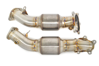 CS Motoring - STM Nissan R35 GTR GESi EPA Downpipes for aftermarket exhaust epa catted flow sound for VR38