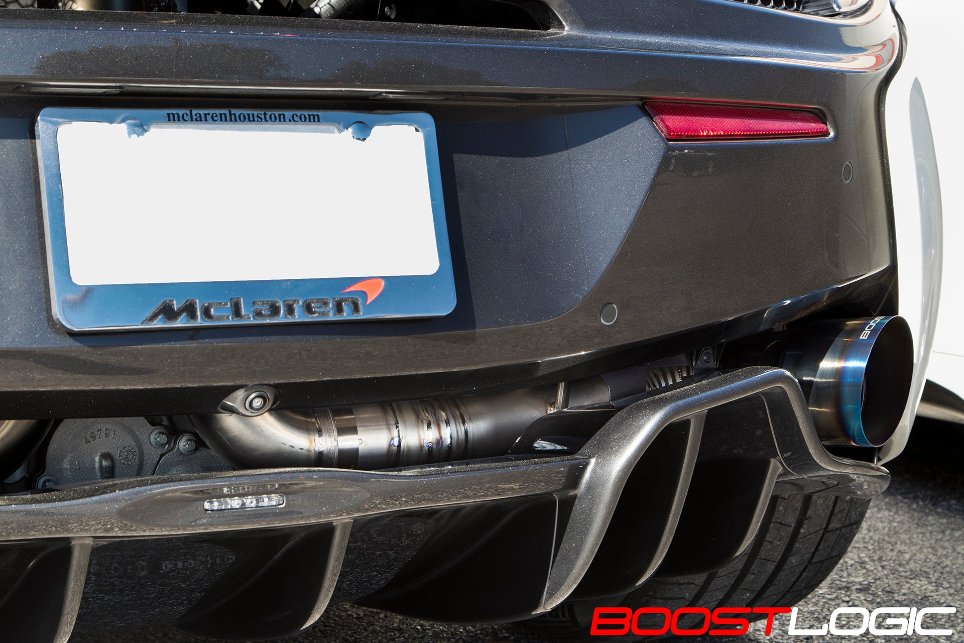 CS Motoring - Boost Logic 570S Titanium Exhaust mclaren supercar loud flames for aftermarket fast racing cars