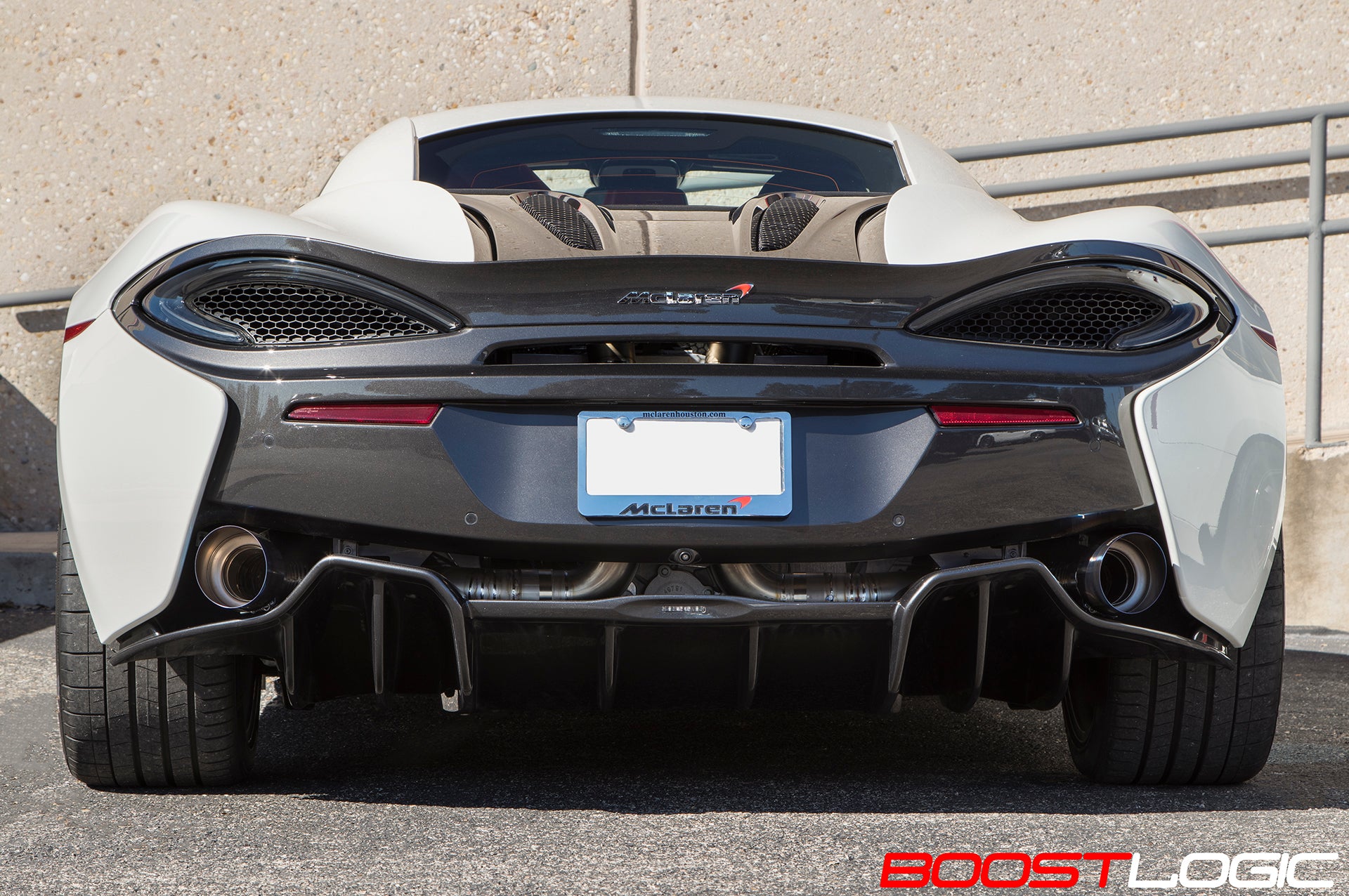 CS Motoring - Boost Logic 570S Titanium Exhaust mclaren supercar loud flames for aftermarket fast racing cars