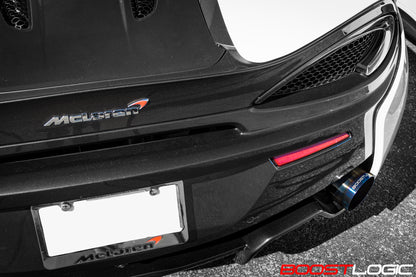 CS Motoring - Boost Logic 570S Titanium Exhaust mclaren supercar loud flames for aftermarket fast racing cars