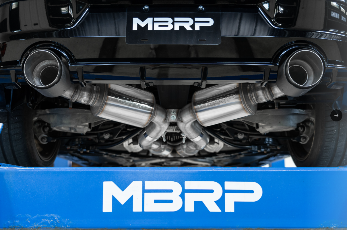 MBRP 23-24 Nissan Z 3.0L Armor Pro - 3in Cat-Back Dual Rear for aftermarket performance a power vr30 turbo spool